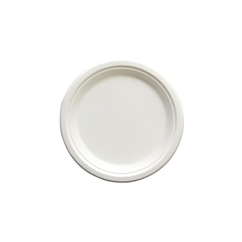 Placa de Fibra Moldeada PrimeWare®, Redonda, 6 in, Blanco